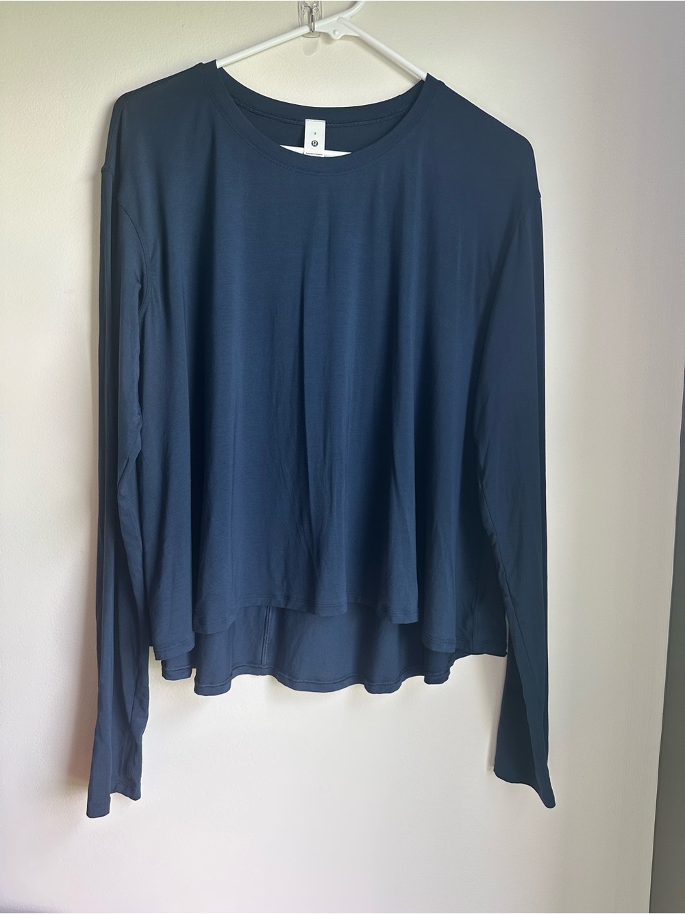 Lululemon Relaxed-Fit Modal Lounge Long Sleeve Navy Women’s Top